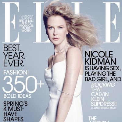 Nicole Kidman na okładce ELLE US
