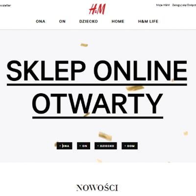 Sklep H&M Online już otwarty!