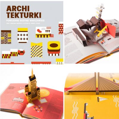 "Archi Tekturki" - książka dla dzieci z efektem 3D