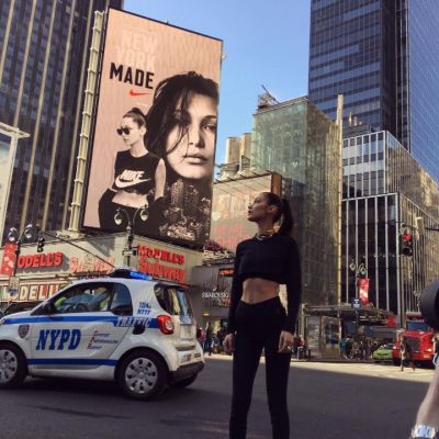 Bella Hadid została ambasadorką Nike. Zobaczymy ją w kampanii #NYMade, fot. @bellahadid