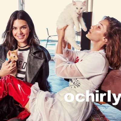 Bella Hadid i Kendall Jenner w kampanii Ochirly jesień-zima 2017/2018