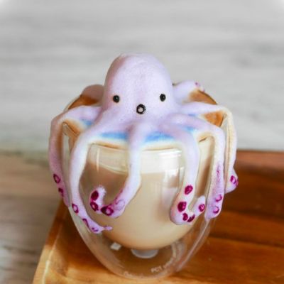 3D latte art - dzieła sztuki z mlecznej pianki