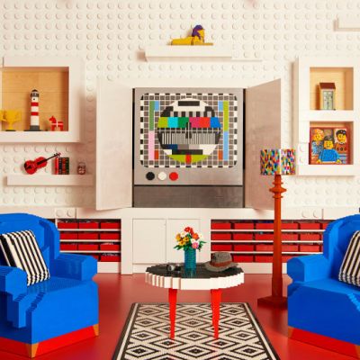 Apartament z klocków LEGO w LEGO House, fot. Airbnb