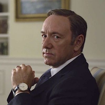 Kevin Spacey jako Frank Underwood w "House of Cards"