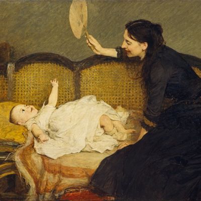 Sir William Quiller Orchardson,  (1832-1910) - Master Baby