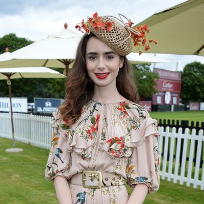 Lily Collins na imprezie Cartier Queen's Cup Polo Final, 17.06.2018.