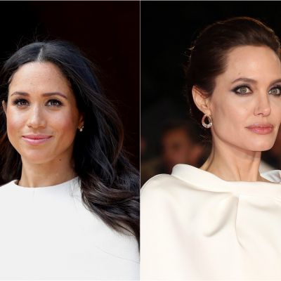 Meghan Markle i Angelina Jolie w podobnych sukienkach. Która wyglądała lepiej?