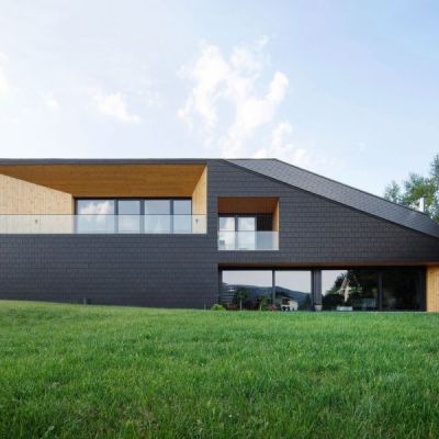 Dom "Czarna Skała", projekt: MUS ARCHITECTS