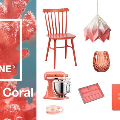 Akcesoria w kolorze roku 2019 według Pantone - Living Coral