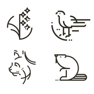 Propozycje logotypów dla Polskich Parków Narodowych