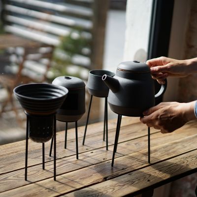 Poruszenie - zestaw do parzenia herbaty, projekt: Karolina Sikora