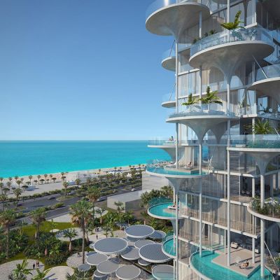 Apartamentowiec na Cyprze, Limassol Tower, projekt: Hamonic + Masson & Associés