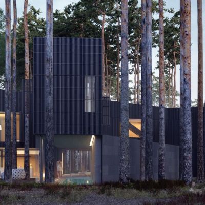 Wind House, projekt: Przemek Olczyk Mobius Architekci