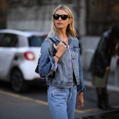 kurtka jeansowa: street fashion