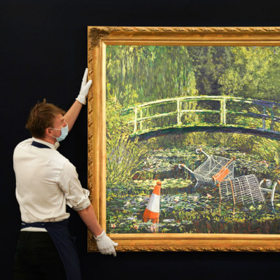 "Show Me The Monet" Banksy'ego