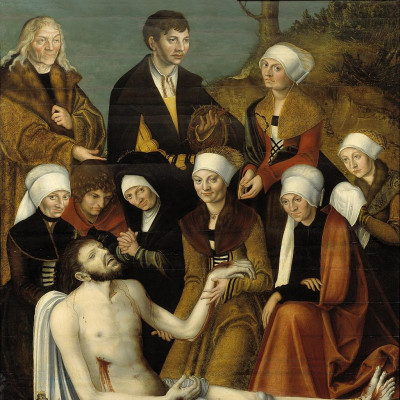 Opłakiwanie Chrystusa (obraz z warsztatu Lucasa Cranacha starszego)