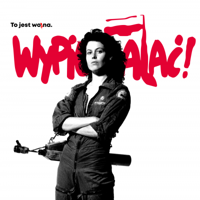 Ellen Ripley i Lara Croft: ikoniczne bohaterki filmowe na plakatach wspierających Strajk Kobiet. Pobierzesz je za darmo
