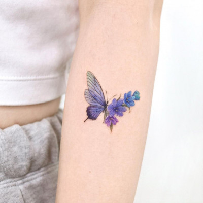 Tatuaż motyl pomysły na wzory [ZDJĘCIA]
