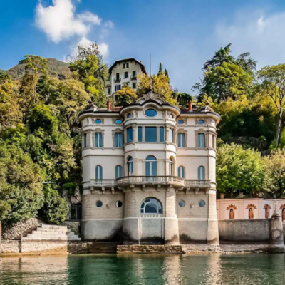 Villa Front Lake, Blevio, Lombardia, Włochy