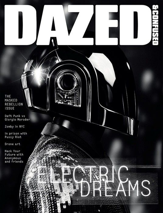 Daft Punk w Dazed & Confused i CR Fashion Book