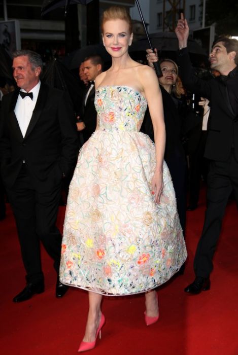 Festiwal Filmowy w Cannes 2013: Nicole Kidman w sukni Christian Dior Couture na premierze filmu "Wielki Gatsby", fot. East News