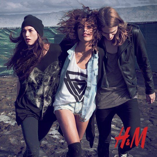 H&M Loves Music - nowa kolekcja festiwalowa na lato 2013