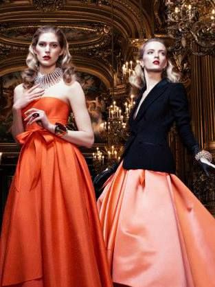 Kreacje Diora w Opéra Garnier - sesja z Dior Magazine