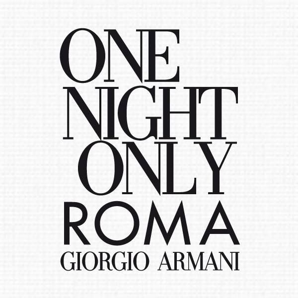 One Night Only - bankiet Giorgio Armani [STREAMING NA ŻYWO]