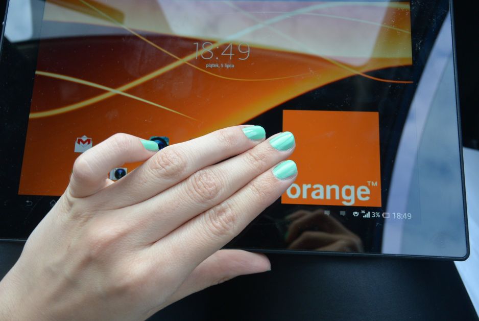 Nowość w Orange - tablet Sony XperiaZ