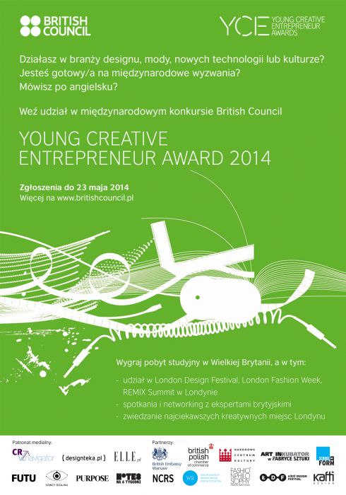 Patronat ELLE.pl: Young Creative Entrepreneur Award 2014