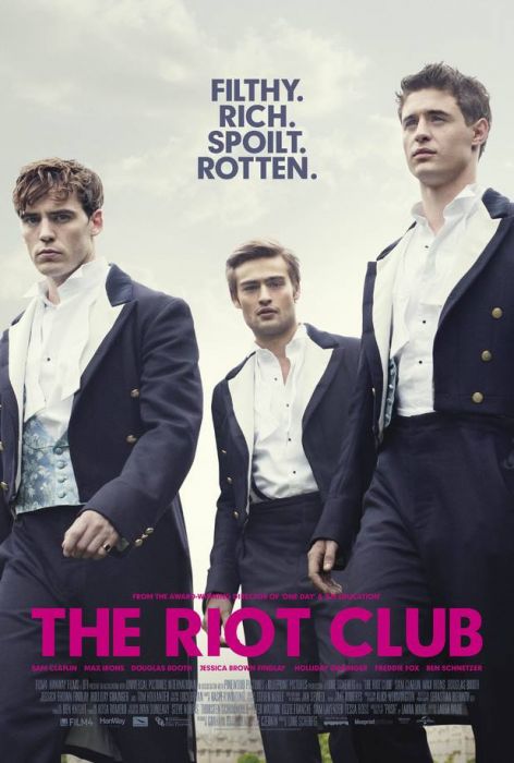 Sam Claflin, Max Irons i Douglas Booth w filmie "The Riot Club"