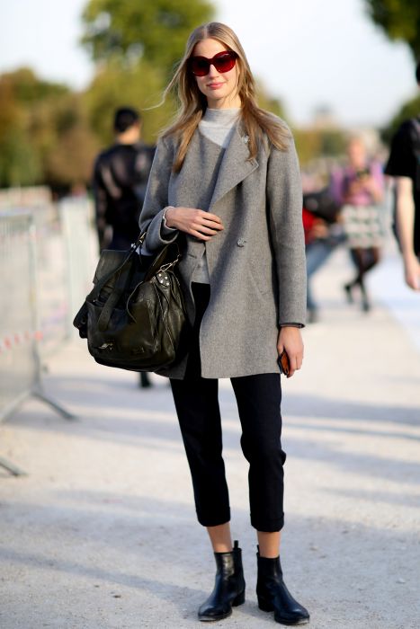 Street fashion: płaszcze na jesień