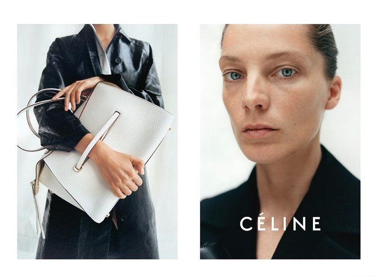 Daria Werbowy w kampanii Céline Resort 2015
