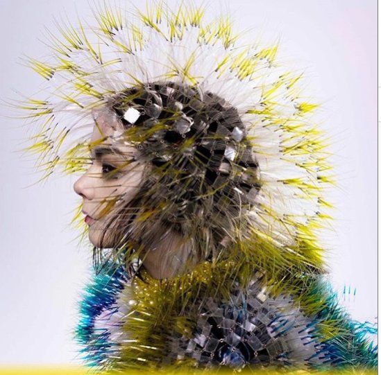 Björk promuje nową płytę "Vulnicura".
fot. instagram.com/bjork
