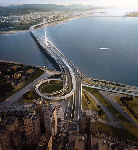 Most projektu Zahy Hadid