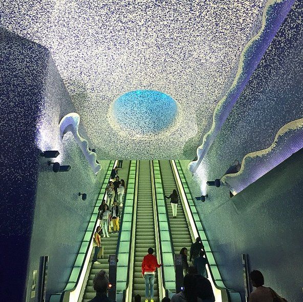 Najpiękniejsze stacje metra na Instagramie