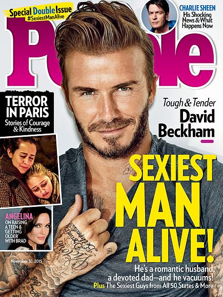 David Beckham najseksowniejszym mężczyzną według magazynu People