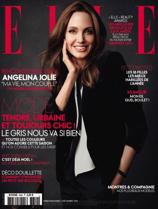 Angelina Jolie w stylowej sesji dla ELLE France