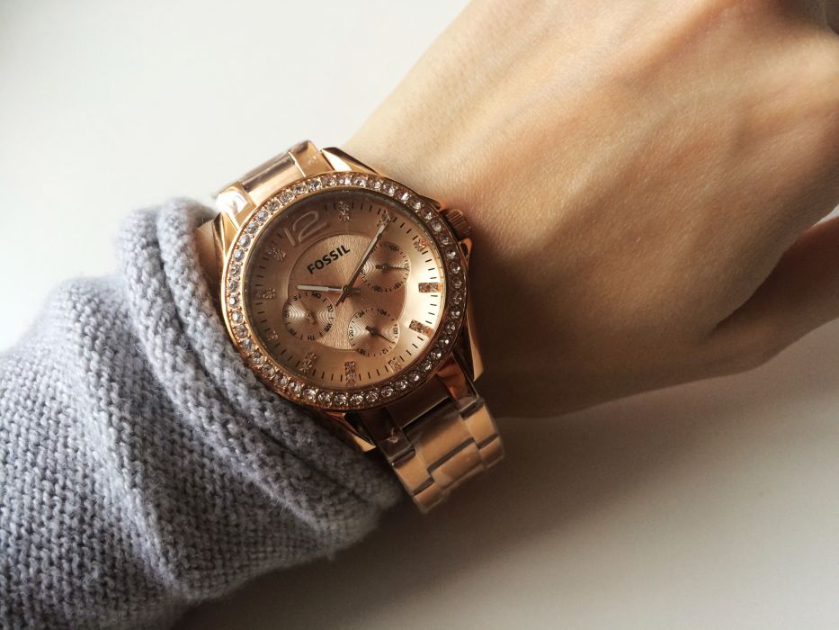 Fossil Riley Rosegold
