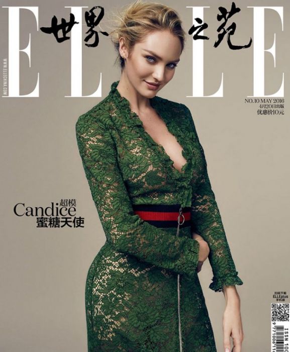 Candice Swanepoel w sesji dla chińskiego ELLE