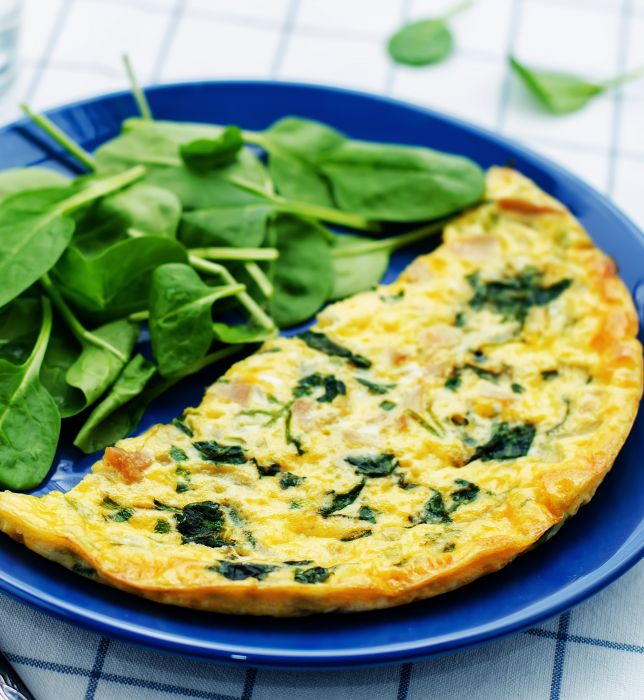 Śniadanie fit: wytrawny omlet białkowy