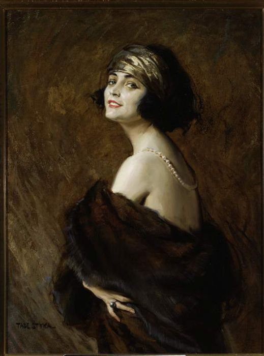 Tadeusz Styka (1889–1954)
Portret Poli Negri,1922
