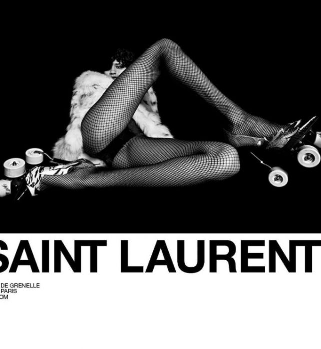 Dom mody Saint Laurent został zmuszony do zmiany swojej reklamy, fot. @ysl