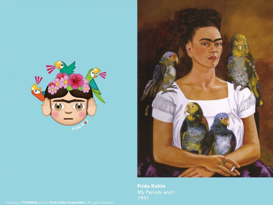 FridaMojis - emotikony inspirowane Fridą Kahlo