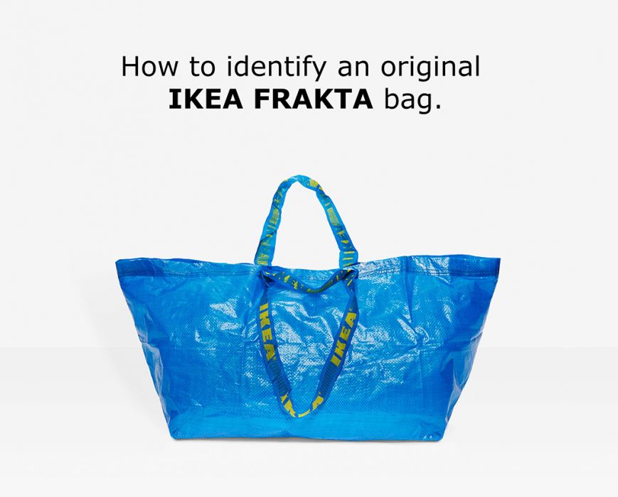 Jak rozpoznać torbę FRAKTA od IKEA? fot. IKEA