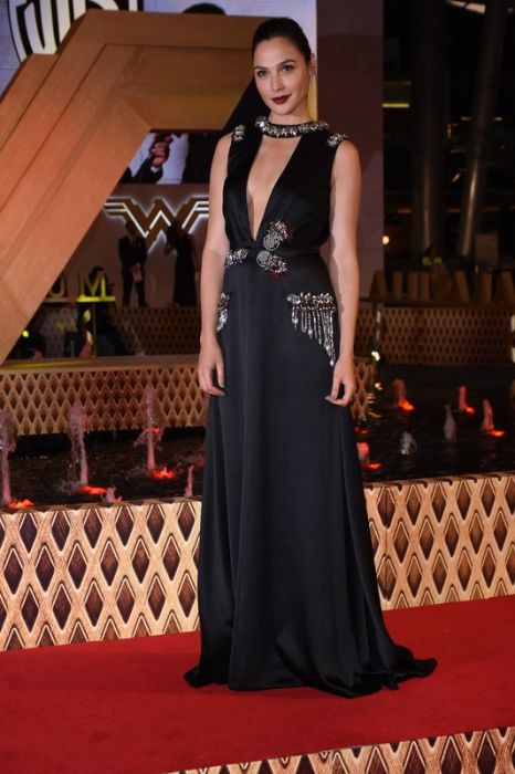 Gal Gadot na premierze filmu "Wonder Woman" w Mexico City, 27