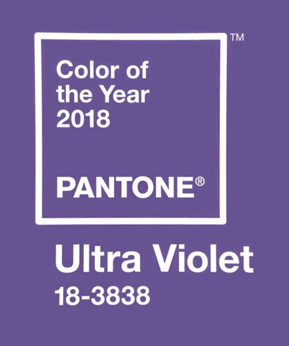 Kolor roku 2018 Pantone - Ultra Violet