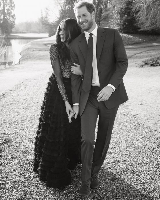Zaręczynowe zdjęcie Meghan Markle i księcia Harry'ego