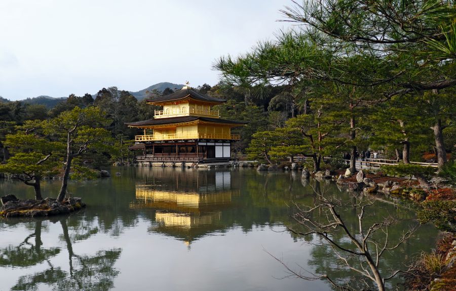 Kinkaku-ji (Temple of the Golden Pavilion), Rinzai Zen Buddhism, Kyoto