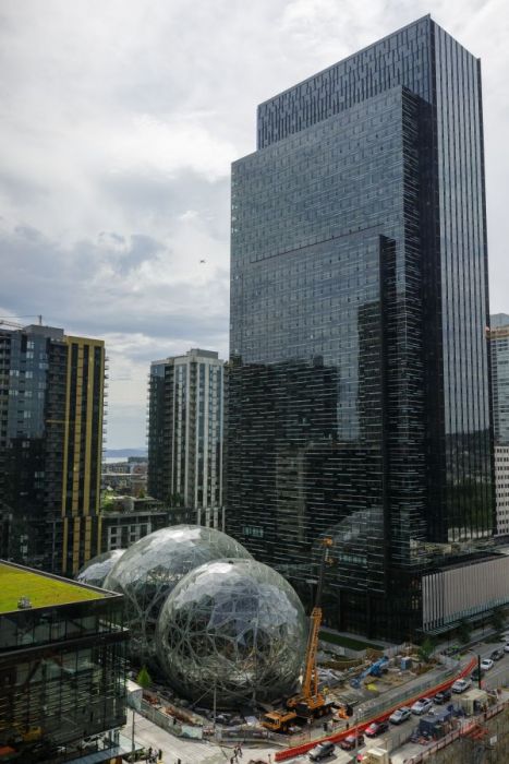 The Spheres, biuro Amazon w Seattle